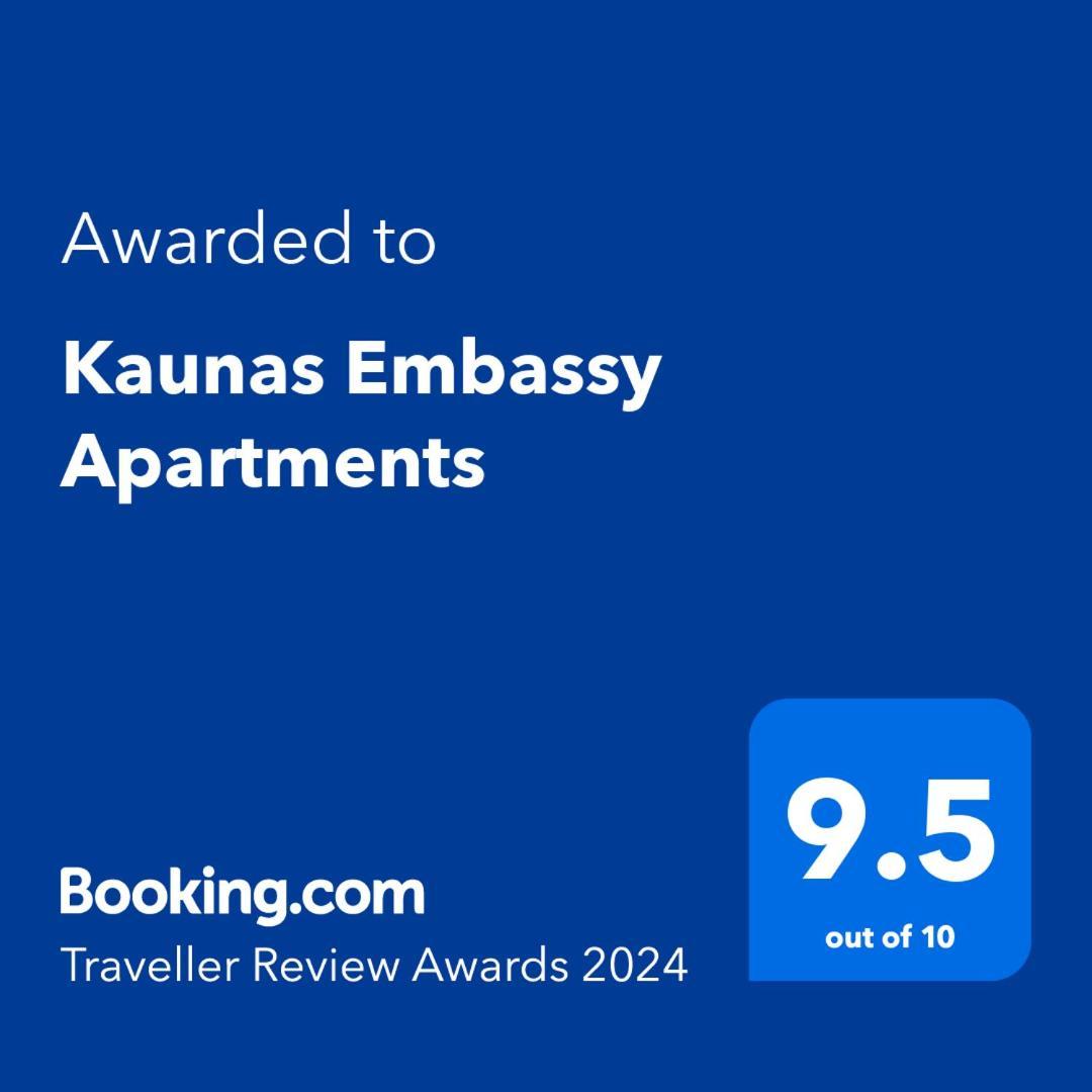 Kaunas Embassy Apartments Bagian luar foto